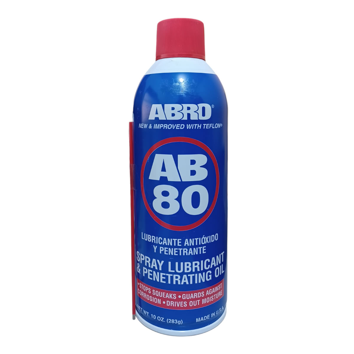 Desengripante spray Abro AB80 Lubrificante Antiferrugem 300ml [AB-80]