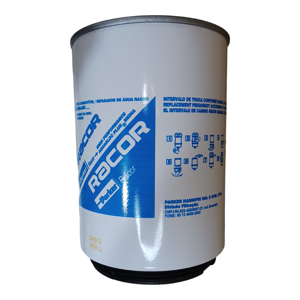 Filtro combustível Separador de Racor Parker - Hyundai HR - 2019 em diante [R905MCJAQIII]