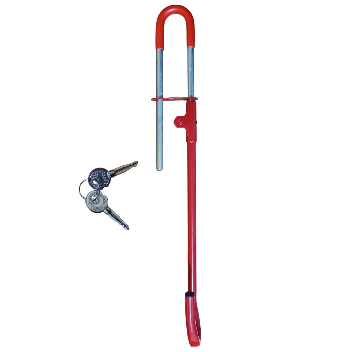 Trava Volante e Pedal Antifurto Com Algema e Chave Tetra SM [SW1004]