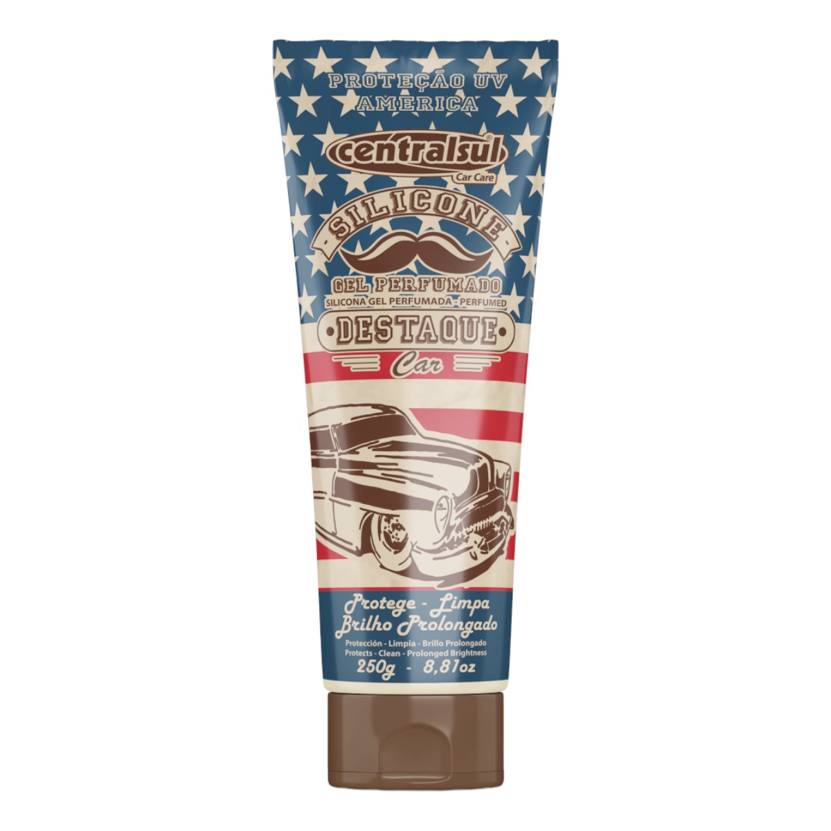 Silicone em Gel perfumado (América) 250g CentralSul [016792-4]