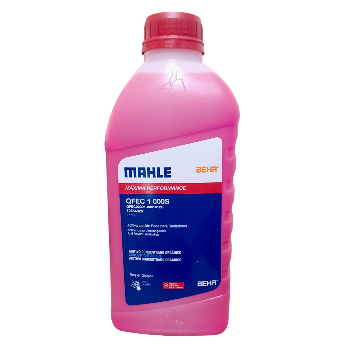 Aditivo Radiador Concentrado Orgânico Rosa para radiadores Mahle [QFEC1000S]