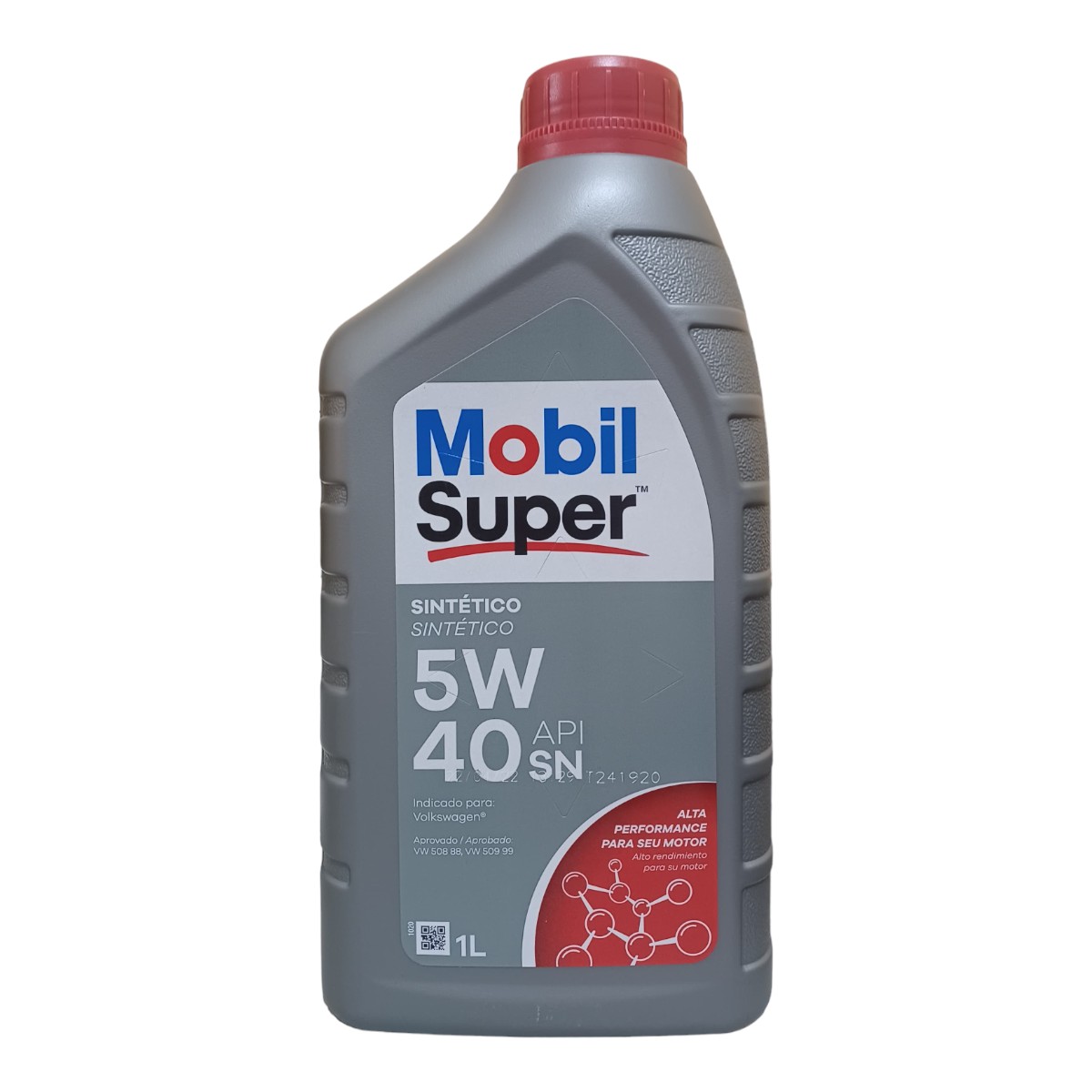 Óleo para motor 5W40 API SN (Sintético)Mobil 1L [5W40]